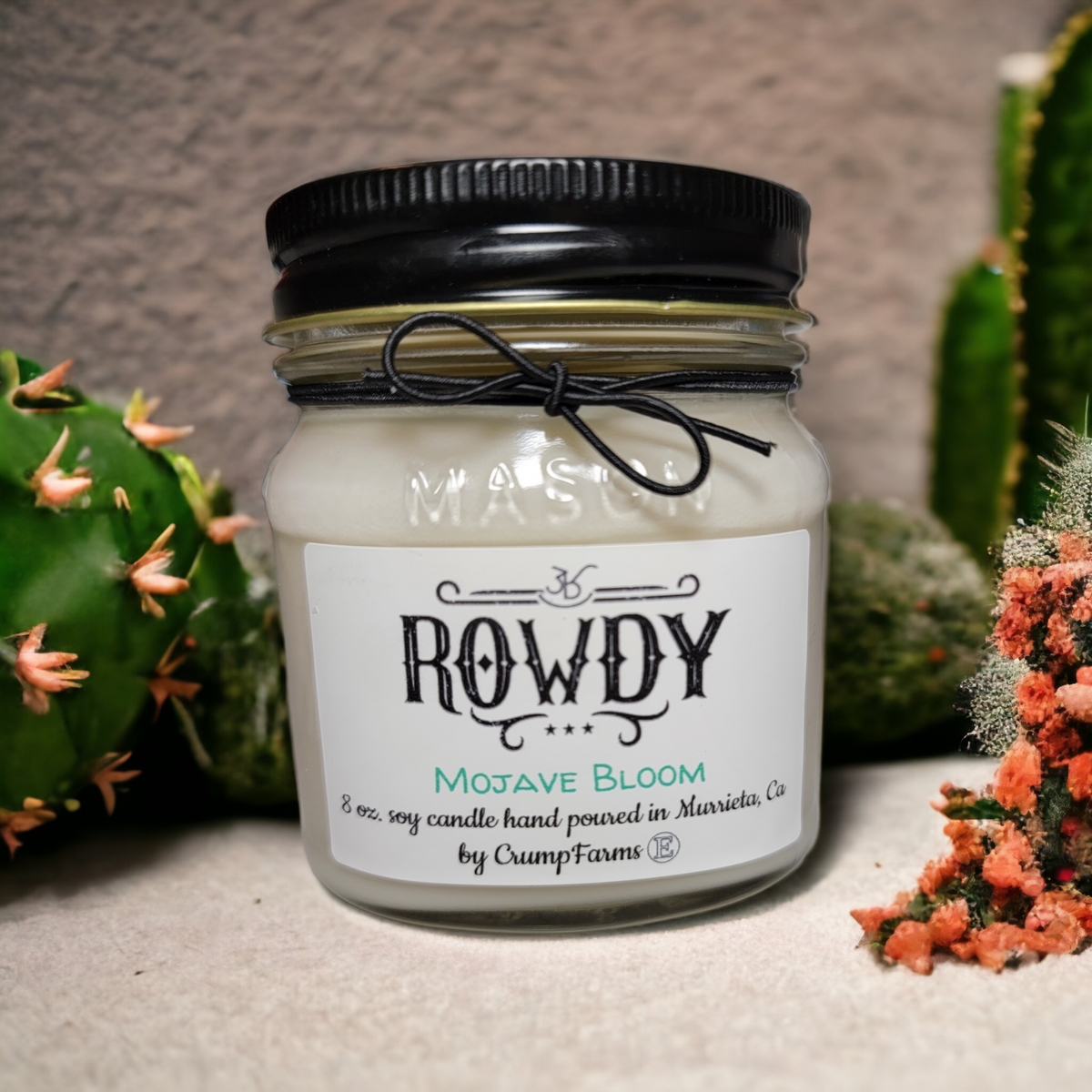 Mojave Bloom candle