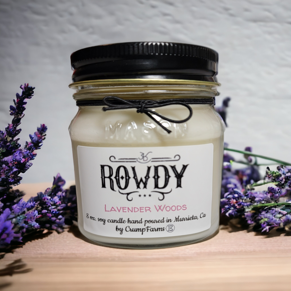 Lavender Wood candle