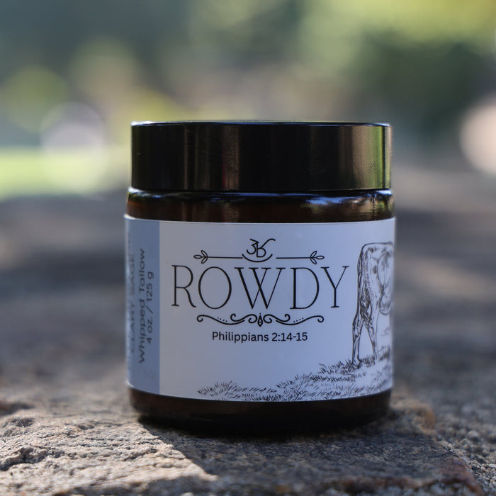 4 oz Blue Tansy + Clary Sage Whipped Tallow