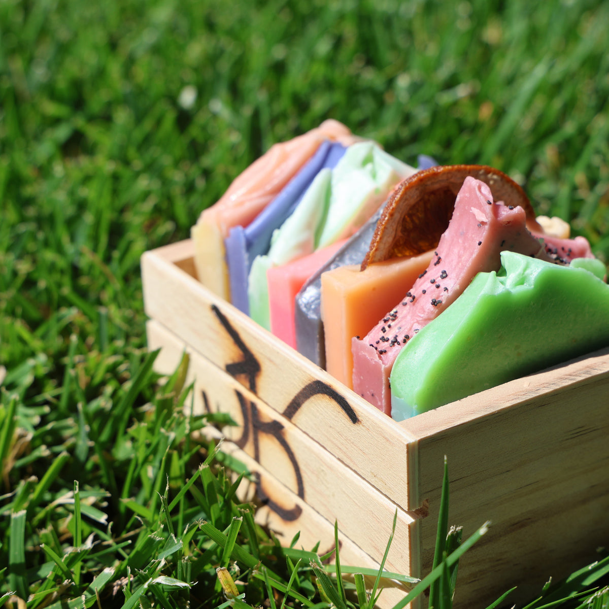 Assorted soap box