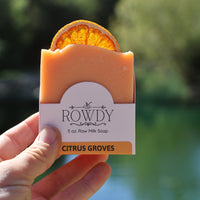 Citrus Groves Raw Milk Soap