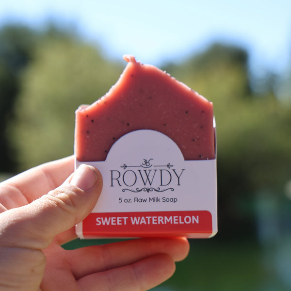 Sweet Watermelon Raw Milk Soap