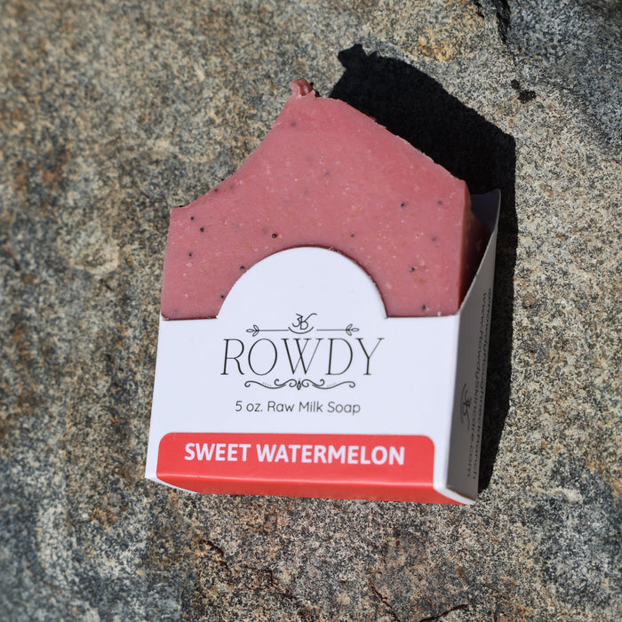 Sweet Watermelon Raw Milk Soap