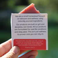 Sweet Watermelon Raw Milk Soap
