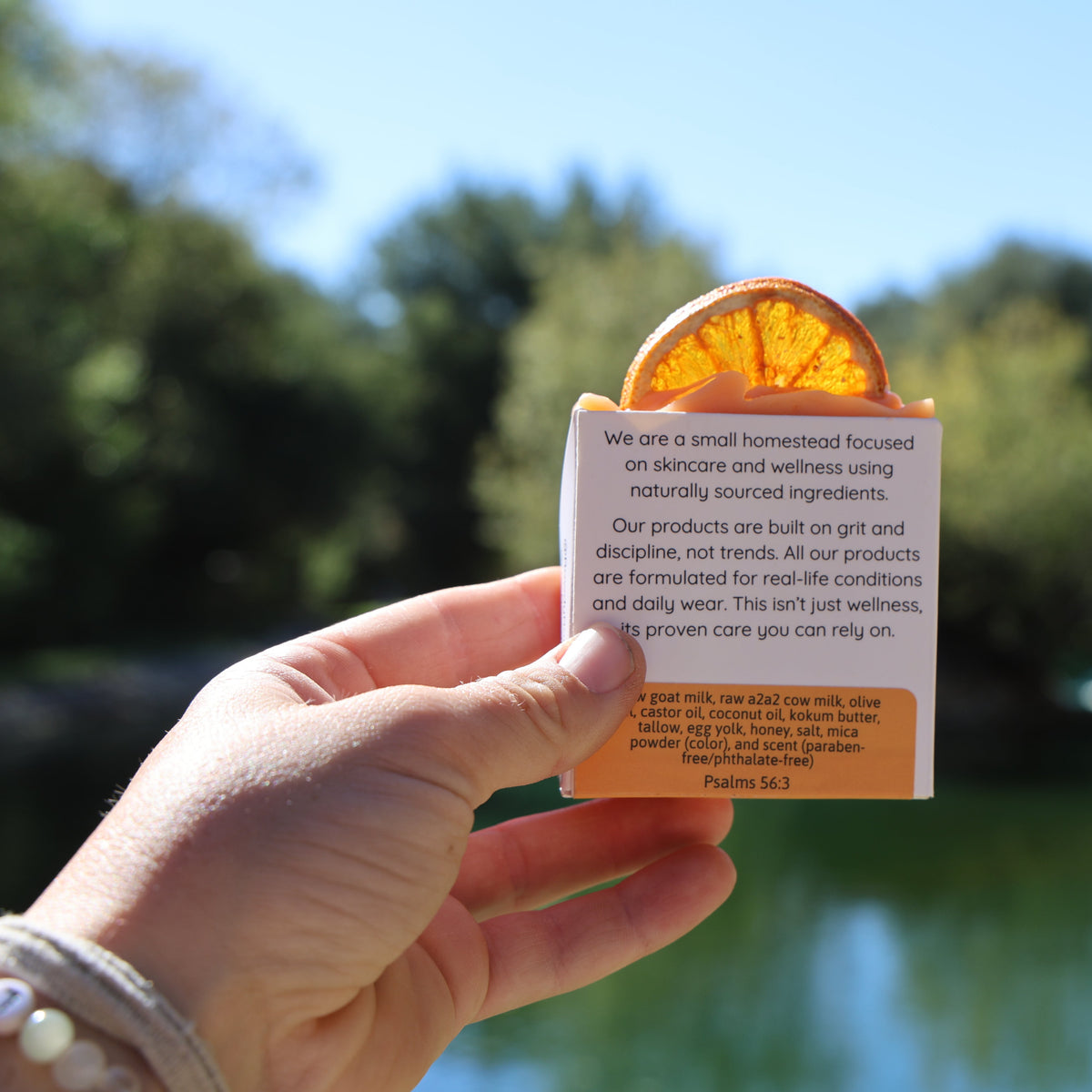 Citrus Groves Raw Milk Soap