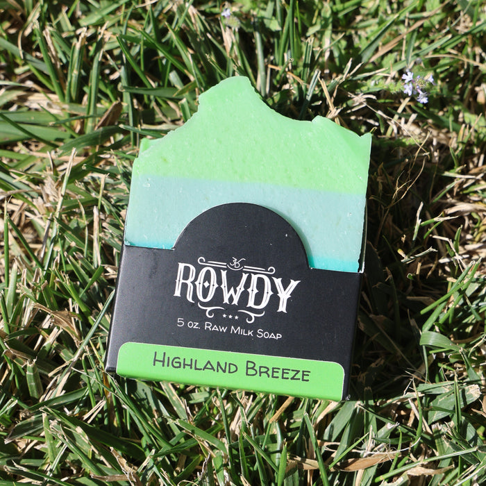 Highland Breeze Raw Milk Soap