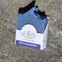 Zesty Blackberry Raw Milk Soap