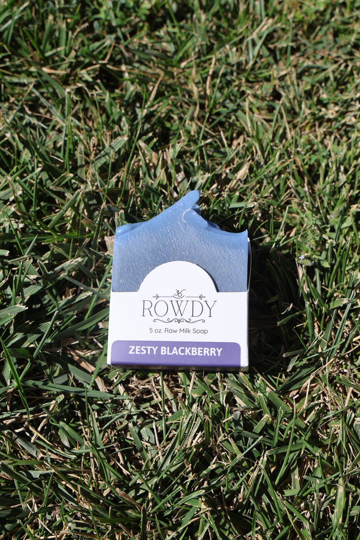 Zesty Blackberry Raw Milk Soap