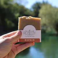 REPAIR raw milk soap